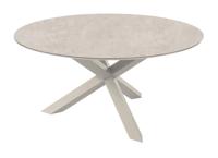 Rotonda tuintafel 120 cm rond latte light - thumbnail