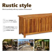 Tuinbox 200x50x58 cm massief acaciahout - thumbnail