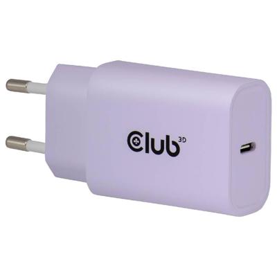 club3D CAC-3025 USB-oplader 30 W Lila Binnen