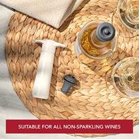 Vacu Vin wine saver wit met 2 doppen - thumbnail