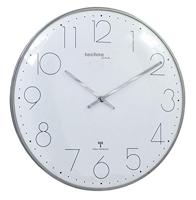 Techno Line WT 8235 chrom-optik Wandklok Zendergestuurd 350 mm x 25 mm Chroom - thumbnail