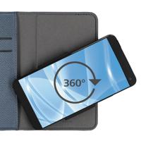 Hama Booklet Smart Move - Metallic Mt. XL App. Tot 7,1 X 14,4 Cm Staalblauw - thumbnail