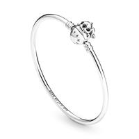 Pandora Disney 591683C01 Armband Bangle Stitch Biting Clasp zilver-emaille - thumbnail