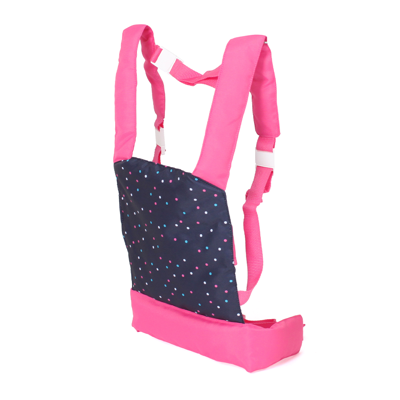 Poppen Draagzak Ergo - Confetti Pink