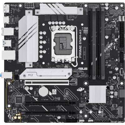 Asus ASUS PRIME B760M-A II-CSM LGA 1700 MB Moederbord Socket Intel LGA 1700 Vormfactor Micro-ATX Moederbord chipset Intel® B760