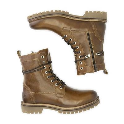 Travelin' Men - Lace-up boot casual - Cognac - Maat 43