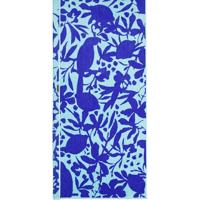 Cawö Cawo Beach Tropical Jacquard Strandlaken 80x180 aqua - thumbnail