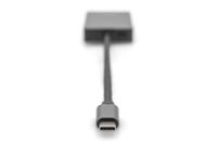 Digitus DA-70333 geheugenkaartlezer USB 2.0 Type-C Grijs - thumbnail