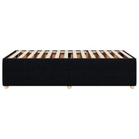 Bedframe zonder matras 80x200 cm stof zwart - thumbnail