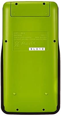 Sharp EL-531TH Schoolrekenmachine Groen Aantal displayposities: 10 werkt op batterijen (b x h x d) 80 x 15 x 161 mm Sharp EL-531TH Schoolrekenmachine Groen Aantal displayposities: 10 werkt op batterijen (b x h x d) 80 x 15 x 161 mm