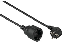 Hama 00047869 Stroom Verlengkabel Zwart 3 m H05VV-F 3G 1,5 mm² - thumbnail
