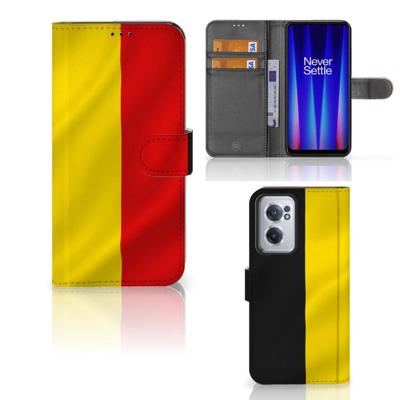 OnePlus Nord CE 2 | Bookstyle Case | Belgische Vlag