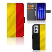 OnePlus Nord CE 2 | Bookstyle Case | Belgische Vlag - thumbnail
