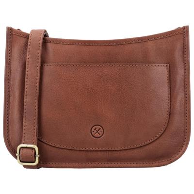 Hide & stitches jura schoudertas-Brown