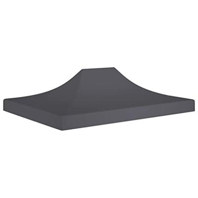 VidaXL Partytentdak 270 g/m² 4x3 m antraciet