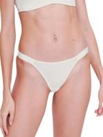 2-pack dames tangaslips - Go Casual - Hoog opgesneden katoenen tanga slip - thumbnail