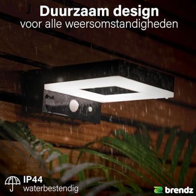 Brendz solar wandlamp bata