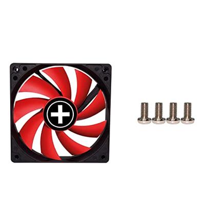 Xilence XPF120.R PC-ventilator Zwart, Rood (b x h x d) 120 x 25 x 120 mm - thumbnail