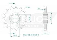ESJOT Sprocket 530 16z racing - thumbnail