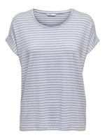 Only Moster Gestreepte T-shirt - thumbnail
