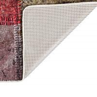 Vloerkleed wasbaar anti-slip patchwork 190x300 cm meerkleurig - thumbnail