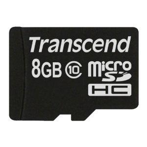 Transcend Premium microSDHC-kaart Industrial 8 GB Class 10