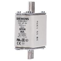 Siemens 3NE80201 Zekeringsinzetstuk Afmeting zekering : 0 80 A 690 V 3 stuk(s) - thumbnail