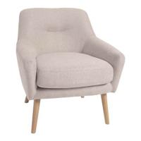 Kave Home Fauteuil 'Candela' kleur Beige - thumbnail