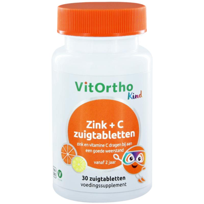 Zink + C zuigtabletten Kind Zink + C zuigtabletten Kind