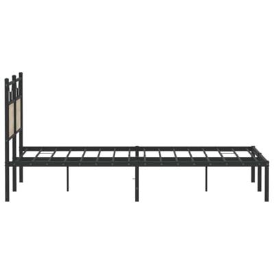 Bedframe zonder matras hout sonoma eikenkleurig 140x190 cm