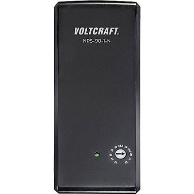 VOLTCRAFT NPS-90-1-N Laptop netvoeding 90 W 5 V/DC, 12 V/DC, 14 V/DC, 15 V/DC, 16 V/DC, 18 V/DC, 18.5 V/DC, 19 V/DC, 19.5 V/DC, 20 V/DC, 21 V/DC, 22 V/DC 4 A