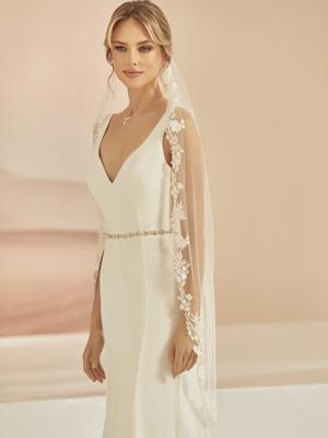 Bianco Evento S413 Sluier - 110 cm