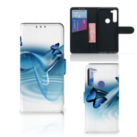 Motorola G8 Power | Telefoonhoesje | Met pasjeshouder | Vlinders - thumbnail