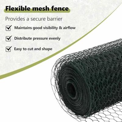 VidaXL Afrasteringspaal groen 10 x 1,2 m (13 mm gaas) staal en pvc