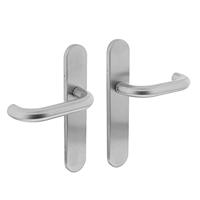 Intersteel Deurkruk Rond op blind schild - RVS - thumbnail