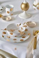 Pip Studio Kom Dot Delight Wit-Goud 15cm - thumbnail