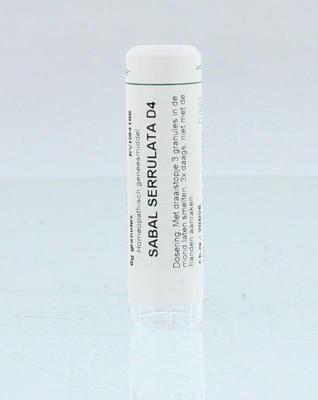 Homeoden Heel Sabal serrulata D4 6 Gram