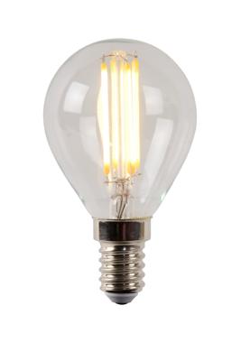 Lucide P45 - Filament lamp - Ø 4,5 cm - LED Dimb. - E14 - 1x4W 2700K - Transparant Lucide P45 - Filament lamp - Ø 4,5 cm - LED Dimb. - E14 - 1x4W 2700K - Transparant
