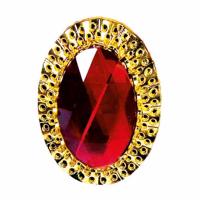 Haza Witbaard Sinterklaasring ovaal verstelbaar - thumbnail