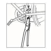 FISCHER FAHRRAD 50176:FISCHER Fietsenrek Aluminium Zwart - thumbnail