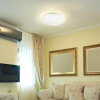 LED Plafondlamp - Diameter 35cm - 24 Watt 2600 lumen - Lichtkleur instelbaar - Opbouw - Melkglas effect - Plafonniere - Voor binnen - Wit - thumbnail