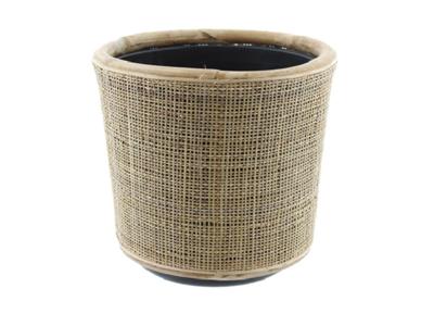 Drypot webbing rotan d36h35cm blond Van der Leeden - Van der leeden