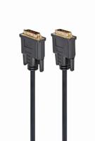 Cablexpert cc-dvi2-bk-6 Expert DVI-kabel 1,8 m zwart - thumbnail