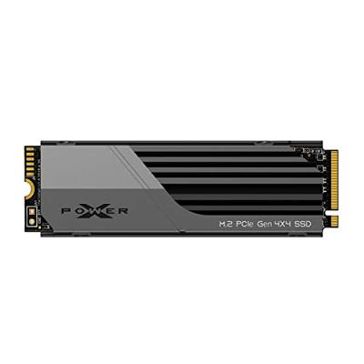 SILICON POWER PCIe Gen 4x4 XS70 Interne solid-state drive SSD 1TB M.2 2280 NVMe 1.4 (SP01KGBP44XS7005) Zwart, Grijs SILICON POWER PCIe Gen 4x4 XS70 Interne solid-state drive SSD 1TB M.2 2280 NVMe 1.4 (SP01KGBP44XS7005) Zwart, Grijs