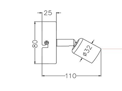 Trio PlafondspotParis titaan grijs - R80911087