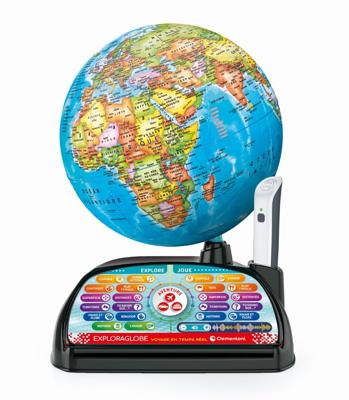 Wereldbol Clementoni Exploraglobe Blauw Plastic