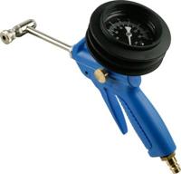 Alligator pistool draaibare kop manometer + ontluchting - thumbnail