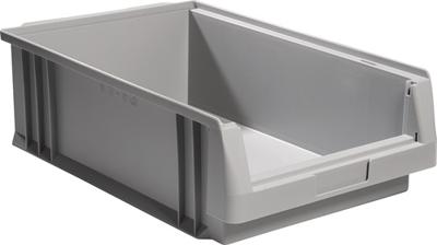 LA-KA-PE Magazijnbak | L500xB315xH150 mm | PP grijs | 10 stuks - 01250 02 05 01250 02 05