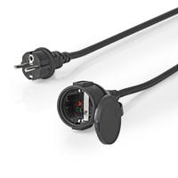 Verlengkabel | 20 m | H05VV-F 3G1.5 | IP44 | Zwart - thumbnail