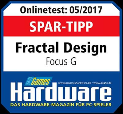 Fractal Design Focus G Midi-tower PC-behuizing Zwart, Rood Fractal Design Focus G Midi-tower PC-behuizing Zwart, Rood